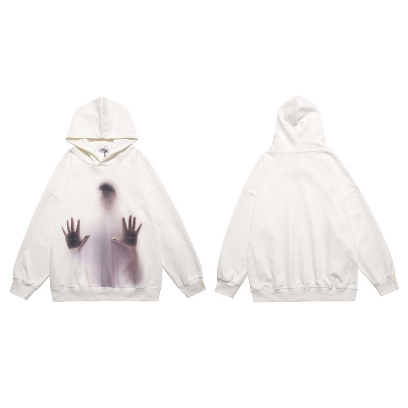 Mens Shadow Graphic Hoodie
