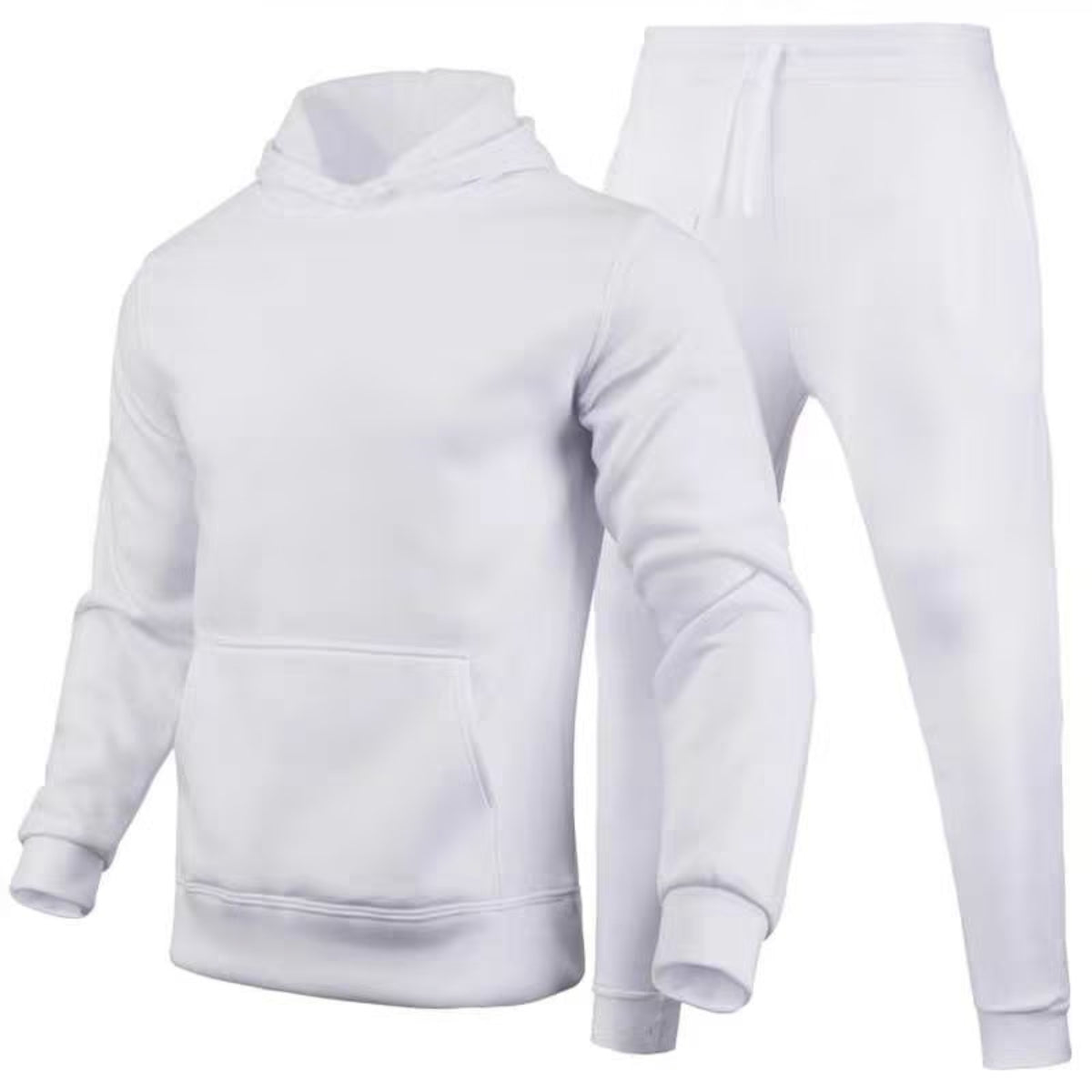 Women's Casual Blank Solid Color jogging Set