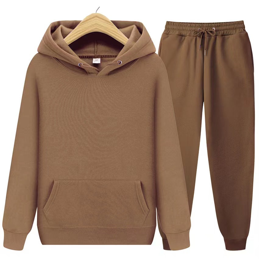 Women's Casual Blank Solid Color jogging Set