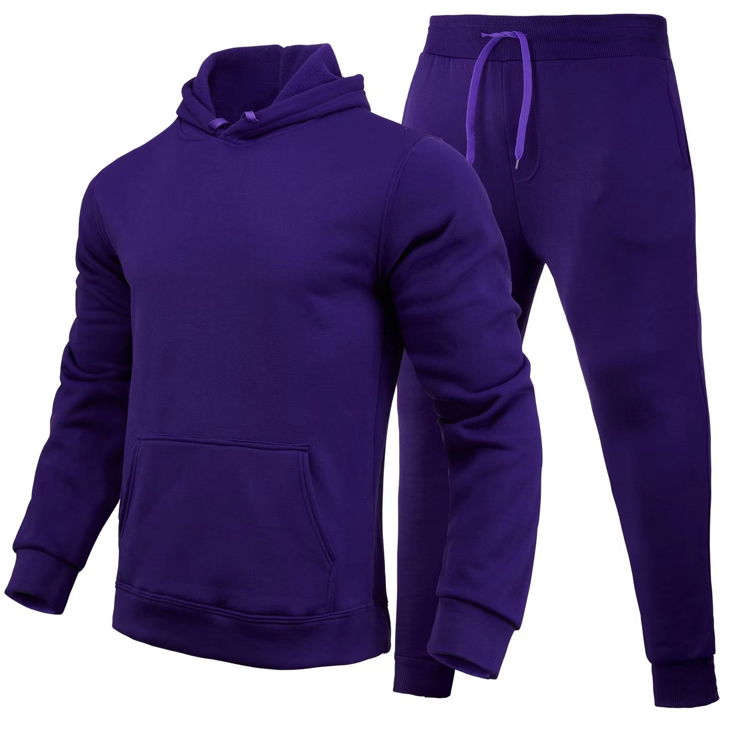 Women's Casual Blank Solid Color jogging Set