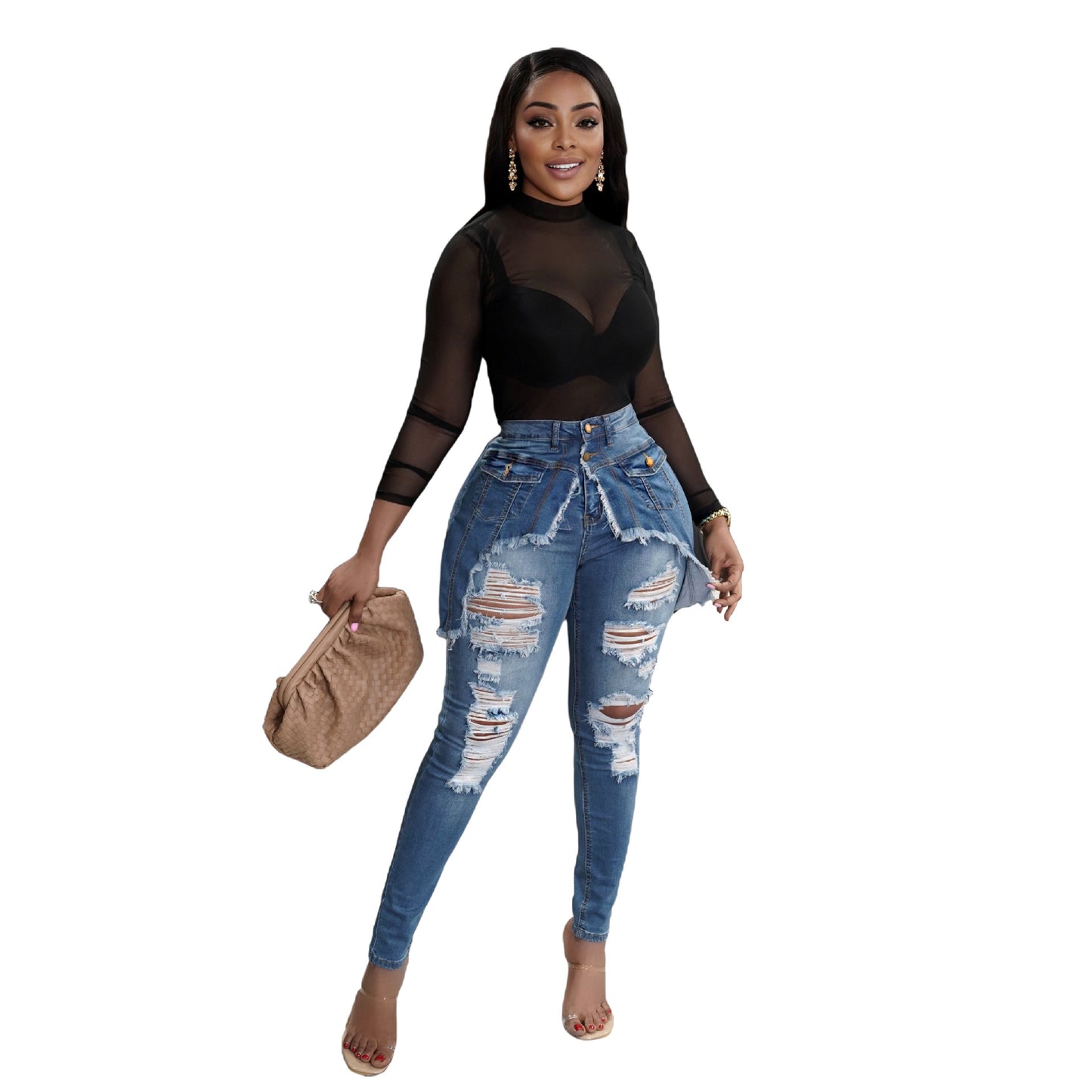 Women's Wear Denim Skinny Jeans