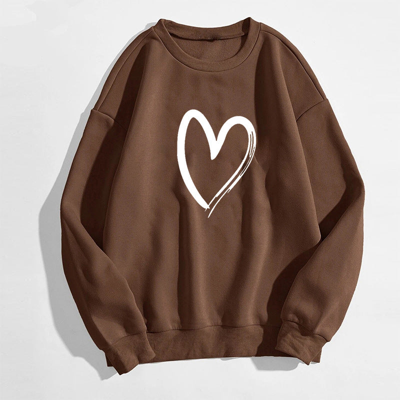 Heart Trendy Sweater For Women