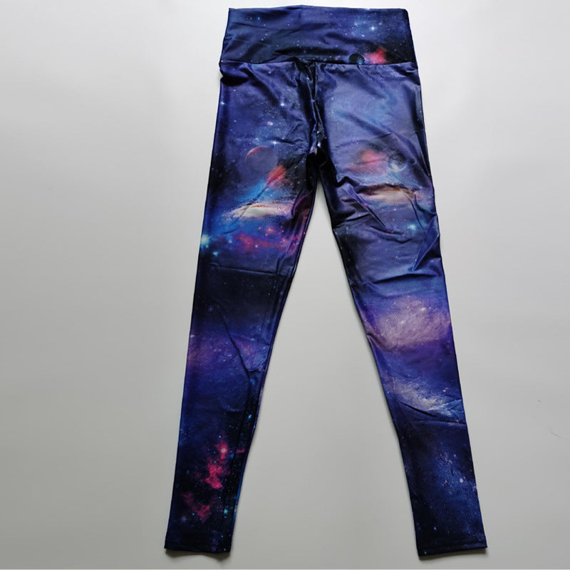 Womens Artistic Yoga Leggings