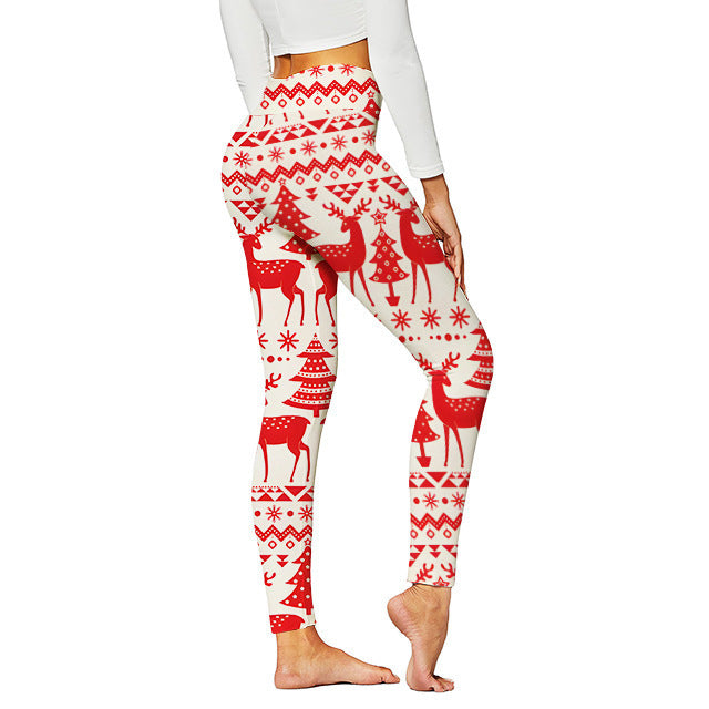 Christmas Pattern Yoga Pants