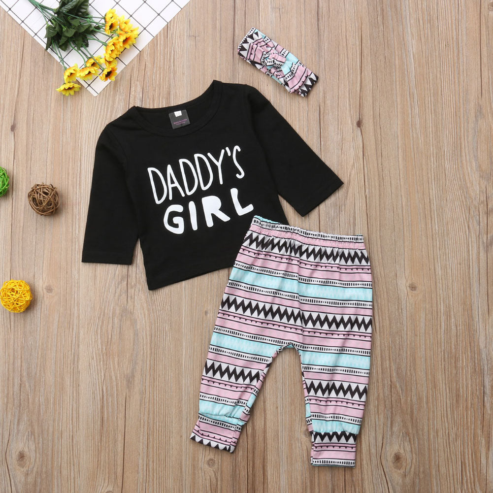 "Daddys Girl" three-piece set