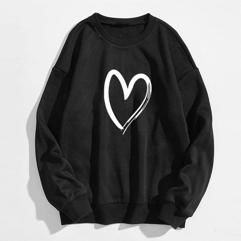 Heart Trendy Sweater For Women