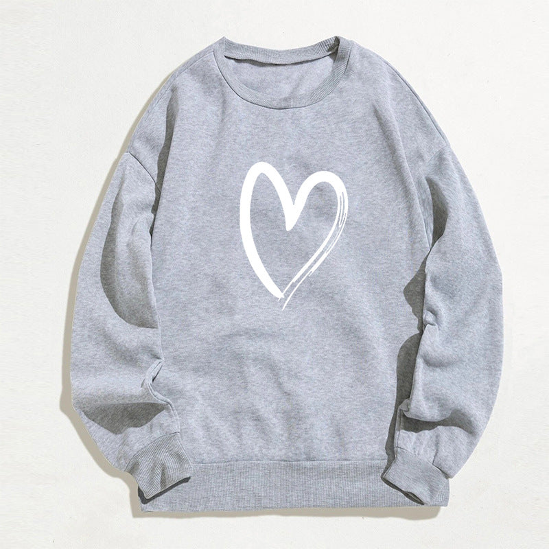 Heart Trendy Sweater For Women