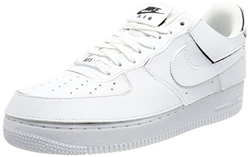 Nike Air Force 1 '07 Low Mens Basketball Shoes (Men's 10.5 Medium, White/White)