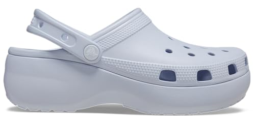 Crocs Women's Classic Platform Clog, White,
