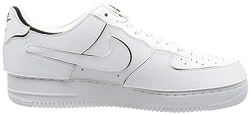 Nike Air Force 1 '07 Low Mens Basketball Shoes (Men's 10.5 Medium, White/White)