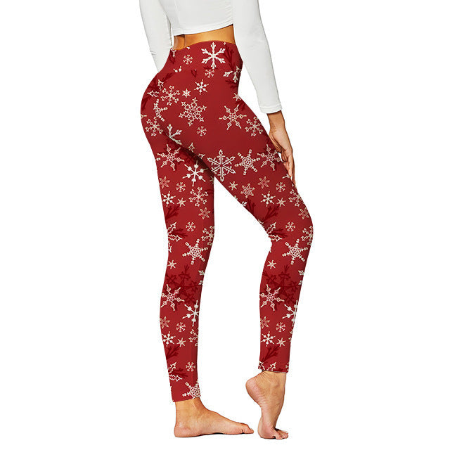 Christmas Pattern Yoga Pants