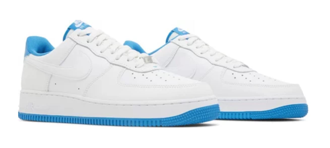 Nike Air Force 1 '07 Low Mens Basketball Shoes (Men's 10.5 Medium, White/White)