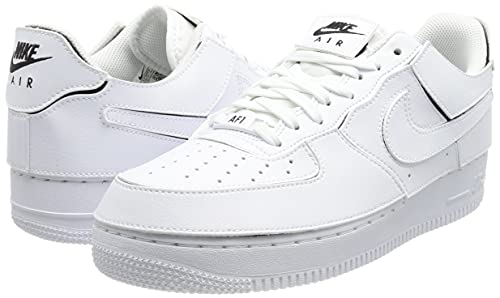 Nike Air Force 1 '07 Low Mens Basketball Shoes (Men's 10.5 Medium, White/White)