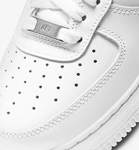 Nike Air Force 1 '07 Low Mens Basketball Shoes (Men's 10.5 Medium, White/White)