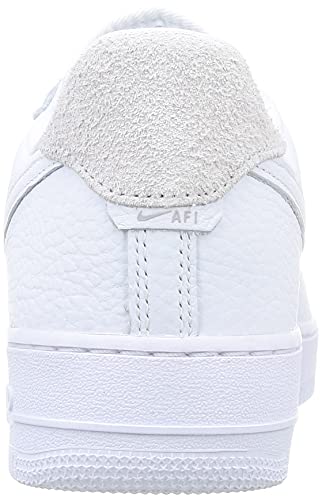 Nike Air Force 1 '07 Low Mens Basketball Shoes (Men's 10.5 Medium, White/White)