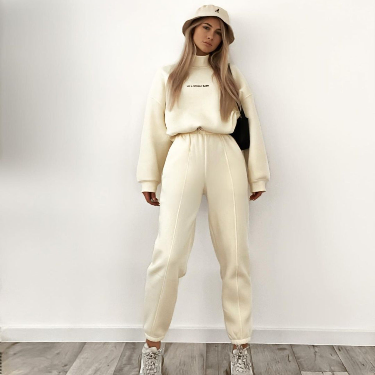 "STORM" Women's Sweater Suit Two-piece Set