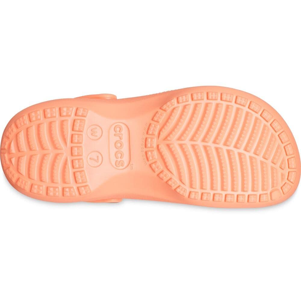 Crocs Women's Classic Platform Clog, White,