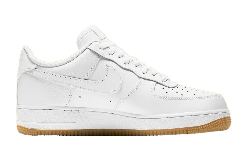 Nike Air Force 1 '07 Low Mens Basketball Shoes (Men's 10.5 Medium, White/White)