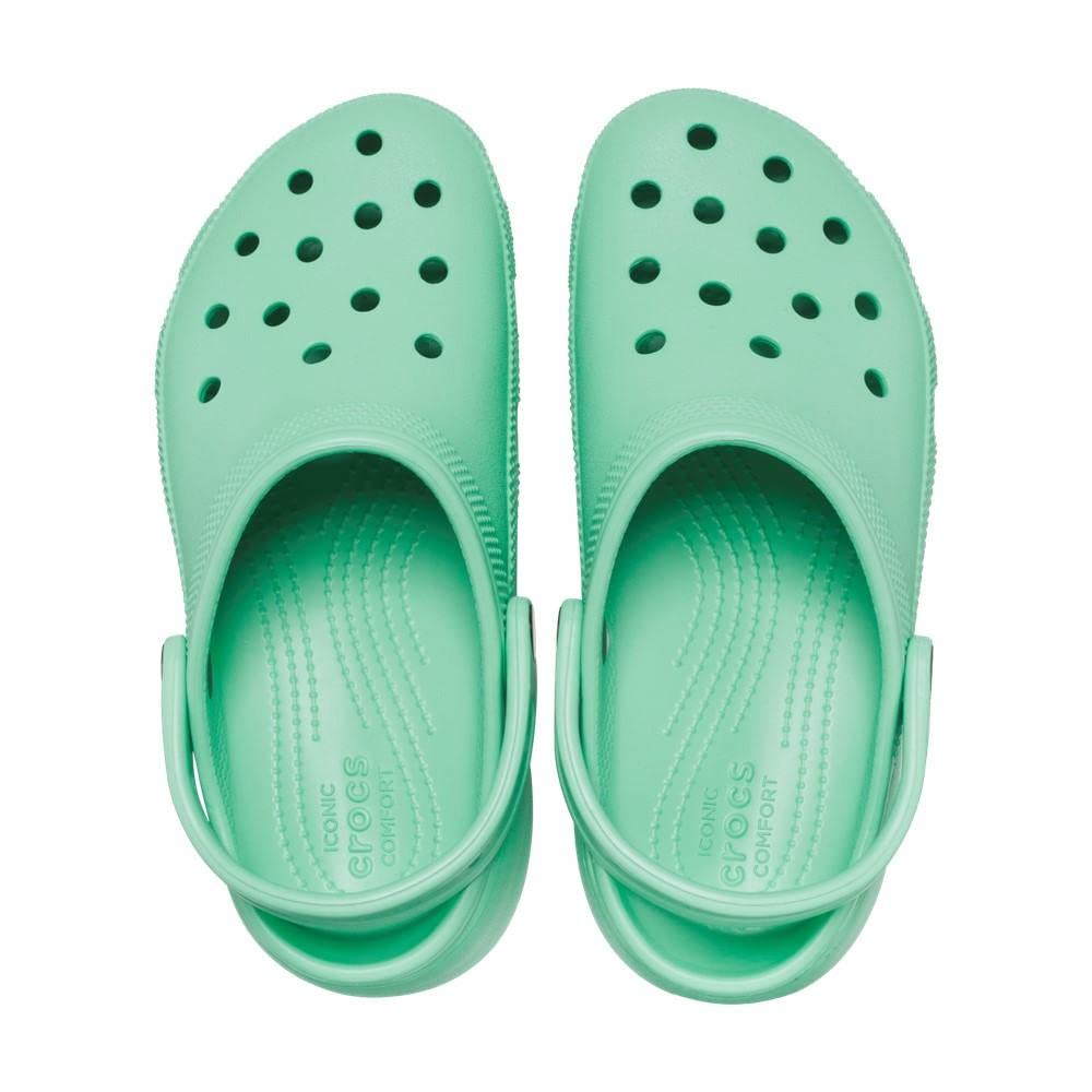 Crocs Women's Classic Platform Clog, White,