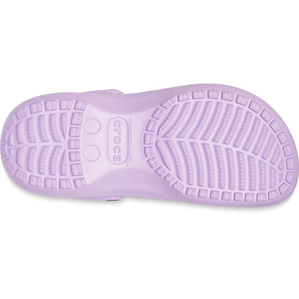 Crocs Women's Classic Platform Clog, White,