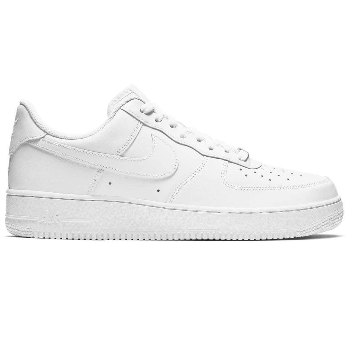 Nike Air Force 1 '07 Low Mens Basketball Shoes (Men's 10.5 Medium, White/White)