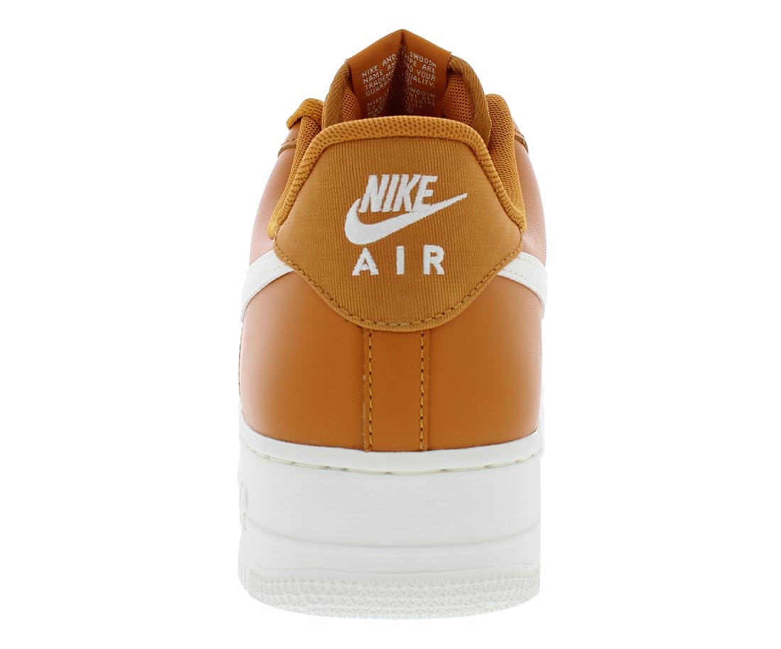 Nike Air Force 1 '07 Low Mens Basketball Shoes (Men's 10.5 Medium, White/White)