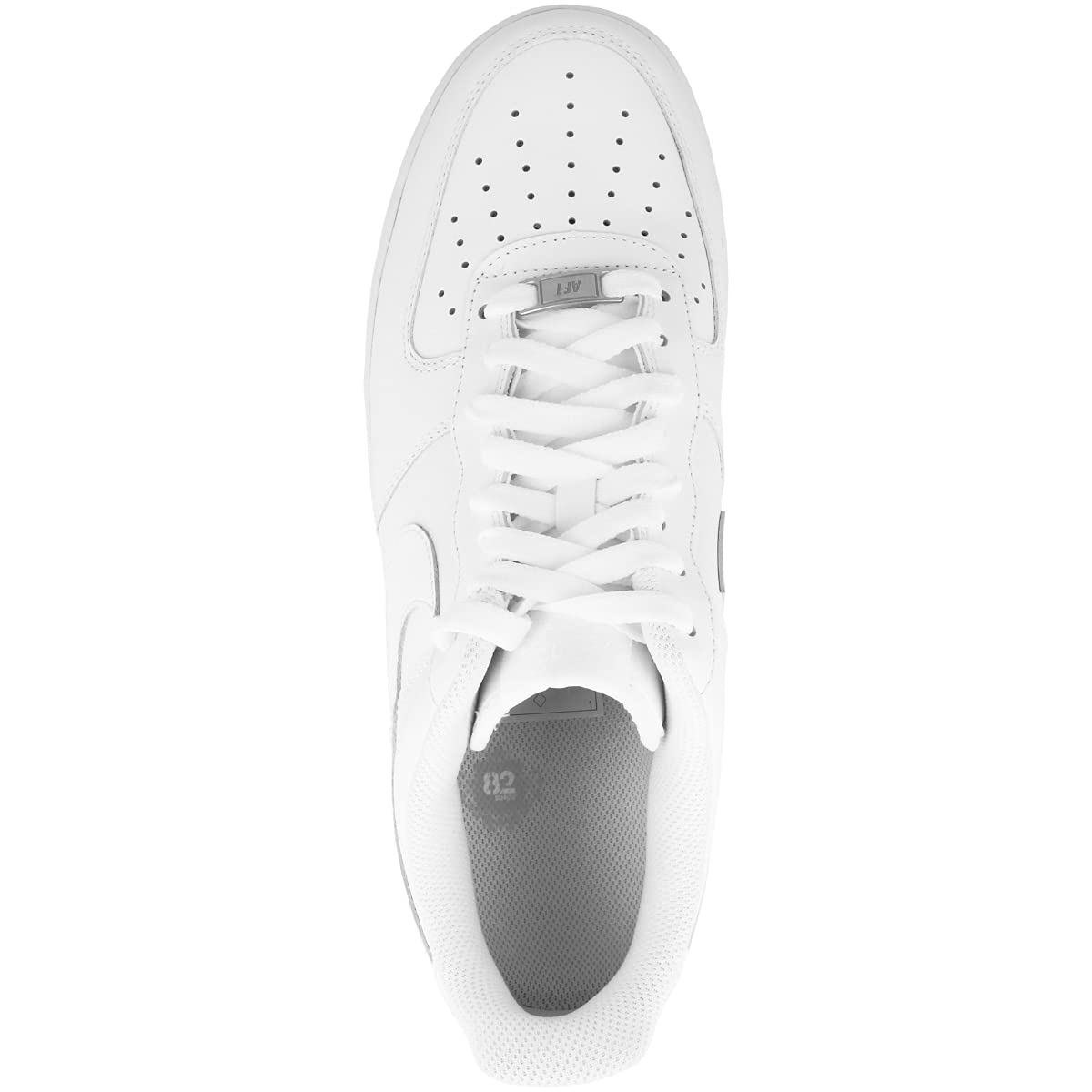 Nike Air Force 1 '07 Low Mens Basketball Shoes (Men's 10.5 Medium, White/White)