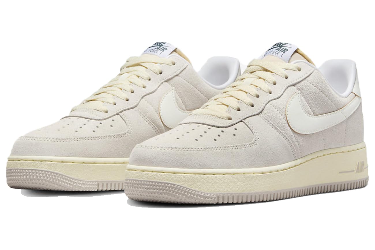 Nike Air Force 1 '07 Low Mens Basketball Shoes (Men's 10.5 Medium, White/White)