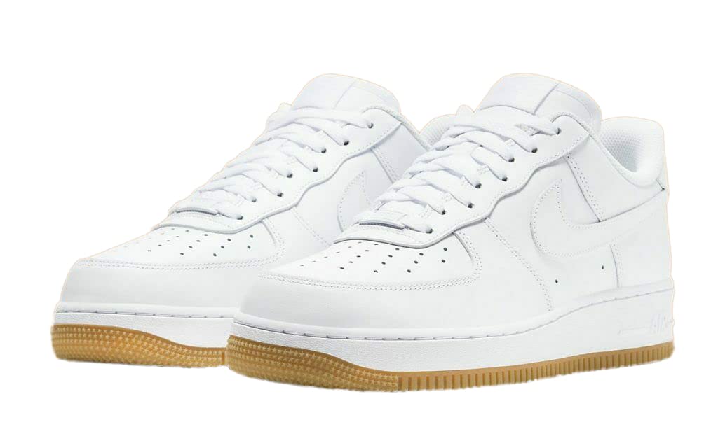 Nike Air Force 1 '07 Low Mens Basketball Shoes (Men's 10.5 Medium, White/White)