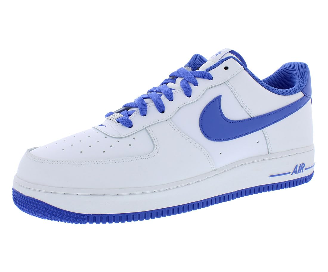 Nike Air Force 1 '07 Low Mens Basketball Shoes (Men's 10.5 Medium, White/White)