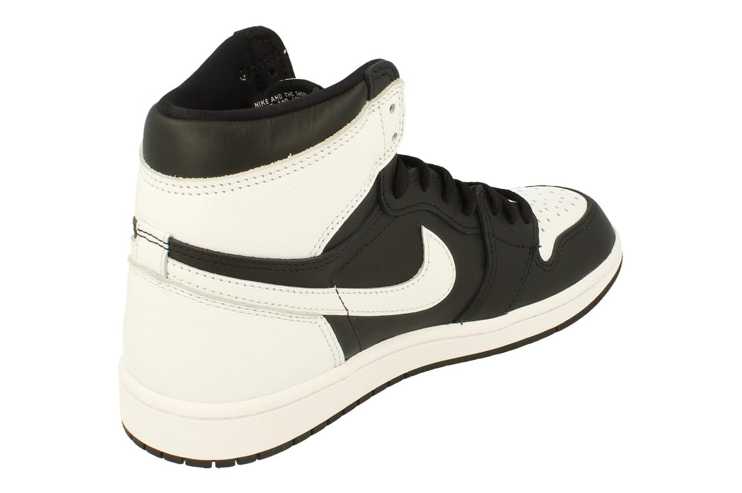 Jordan Men's 1 Retro High OG Black/White-White (DZ5485 010)