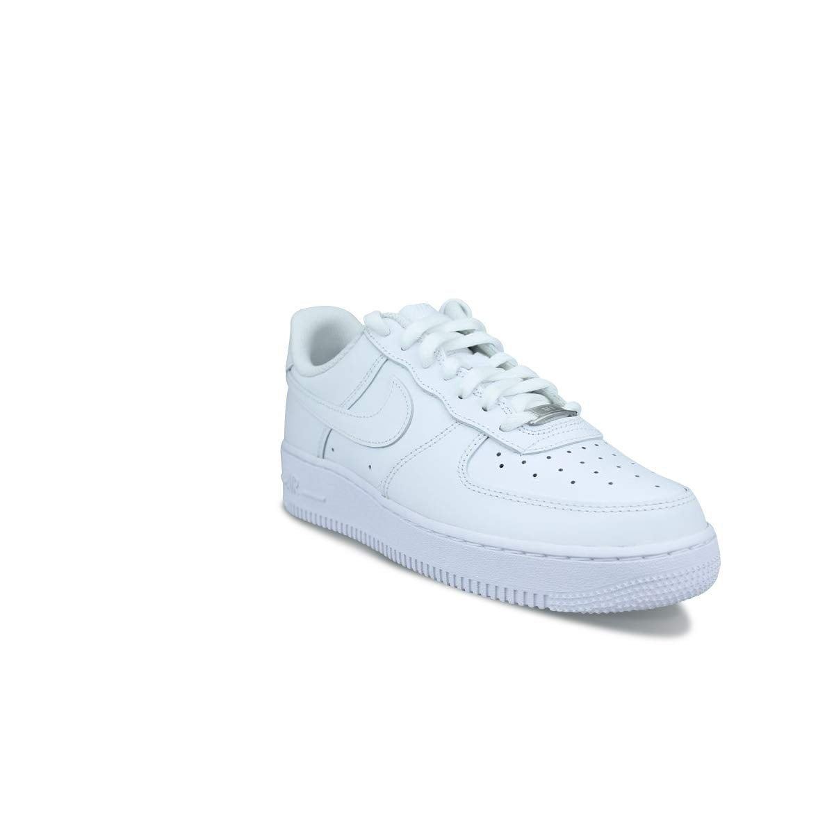 Nike Air Force 1 '07 Low Mens Basketball Shoes (Men's 10.5 Medium, White/White)