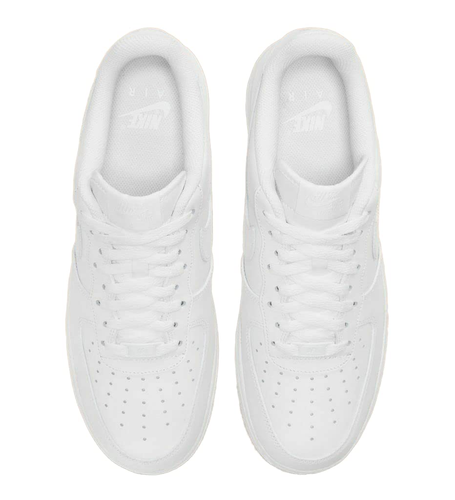 Nike Air Force 1 '07 Low Mens Basketball Shoes (Men's 10.5 Medium, White/White)