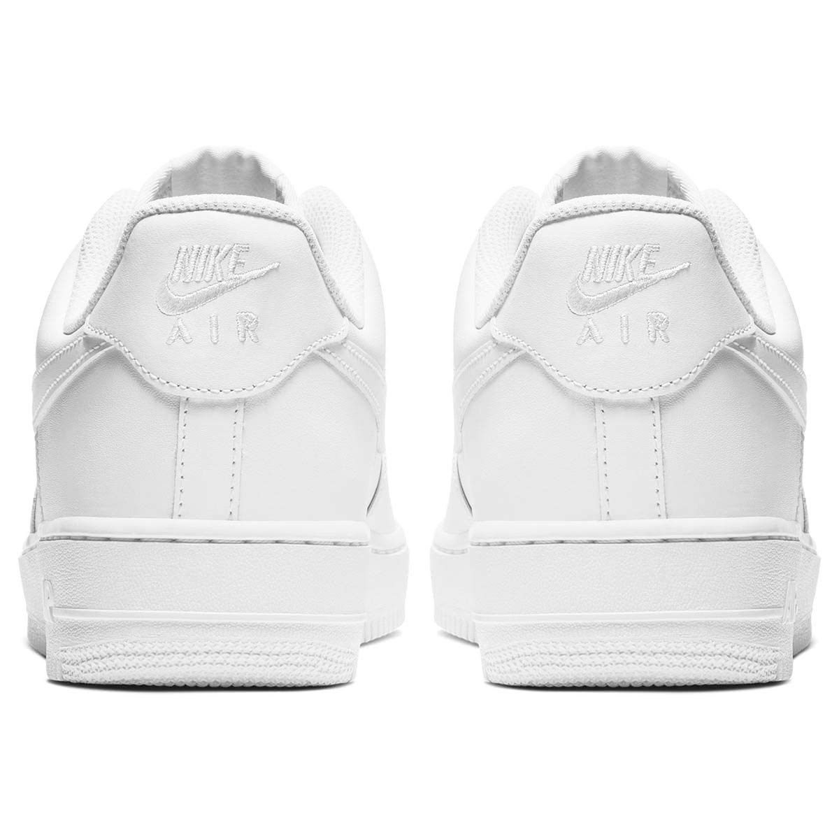 Nike Air Force 1 '07 Low Mens Basketball Shoes (Men's 10.5 Medium, White/White)