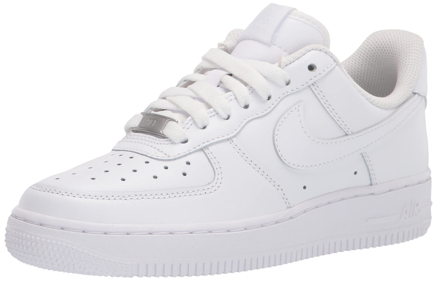 Nike Air Force 1 '07 Low Mens Basketball Shoes (Men's 10.5 Medium, White/White)