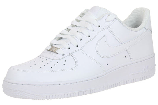 Nike Air Force 1 '07 Low Mens Basketball Shoes (Men's 10.5 Medium, White/White)