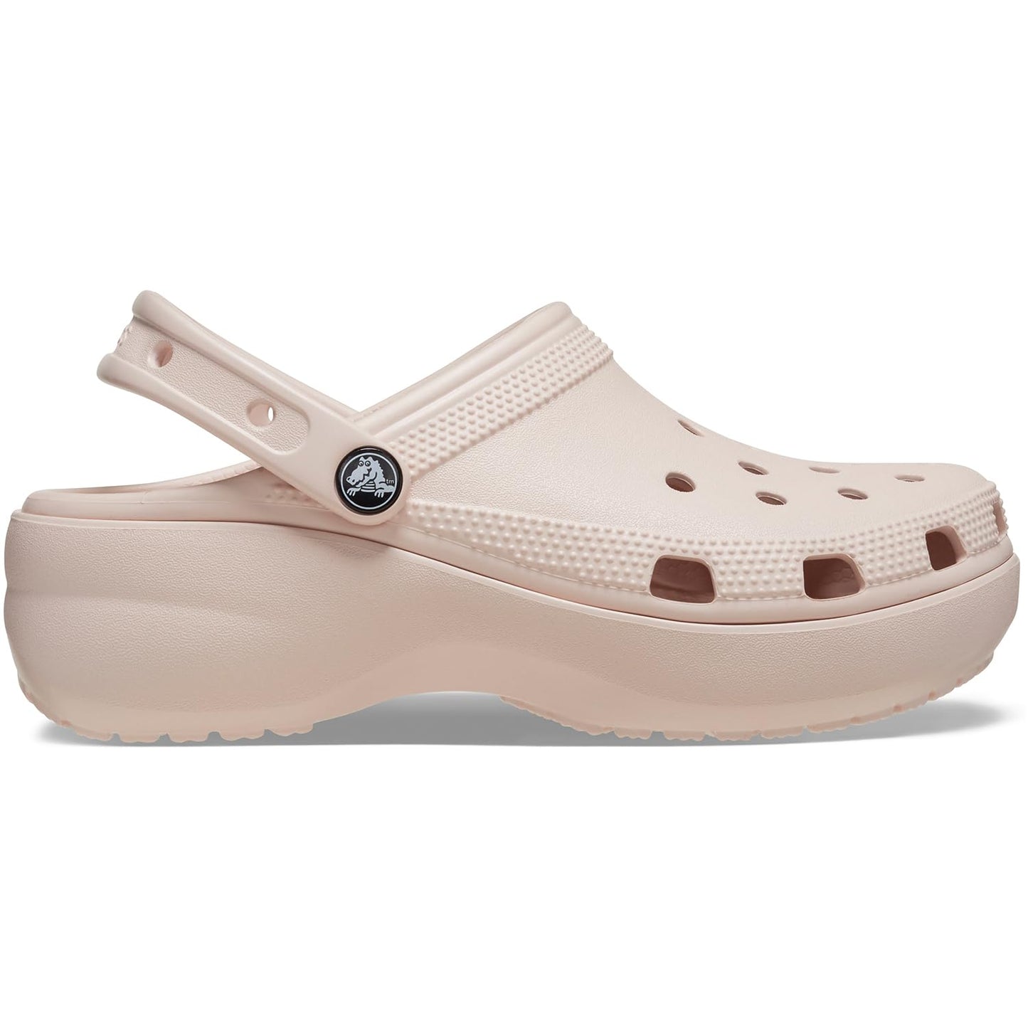 Crocs Women's Classic Platform Clog, White,
