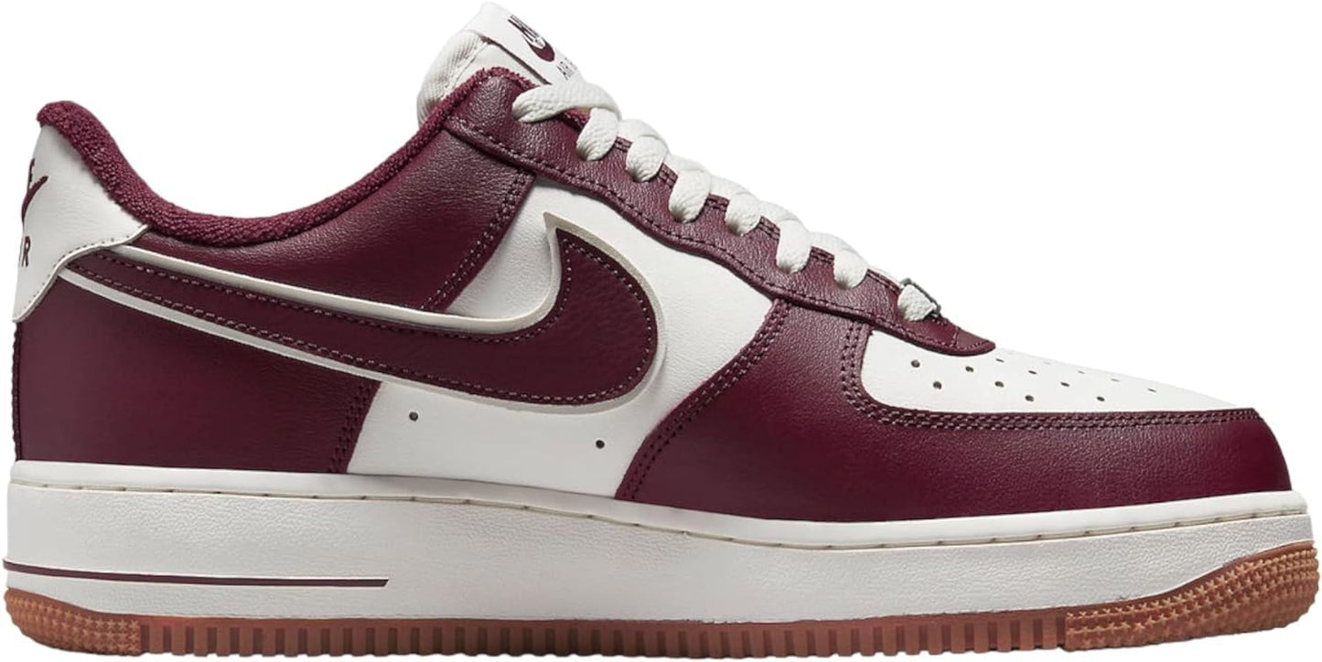 Nike Air Force 1 '07 Low Mens Basketball Shoes (Men's 10.5 Medium, White/White)