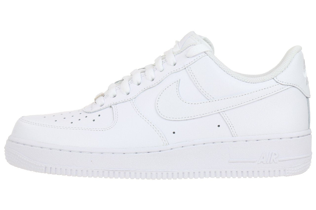 Nike Air Force 1 '07 Low Mens Basketball Shoes (Men's 10.5 Medium, White/White)