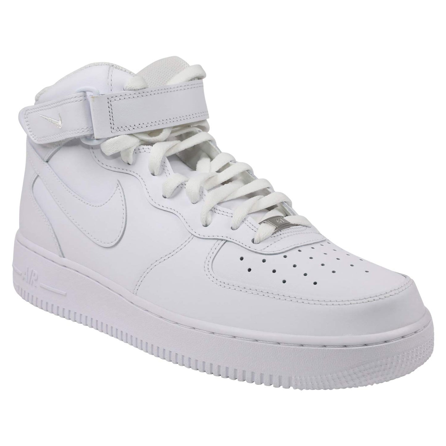 Nike Air Force 1 '07 Low Mens Basketball Shoes (Men's 10.5 Medium, White/White)