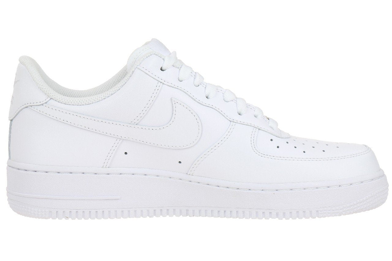 Nike Air Force 1 '07 Low Mens Basketball Shoes (Men's 10.5 Medium, White/White)