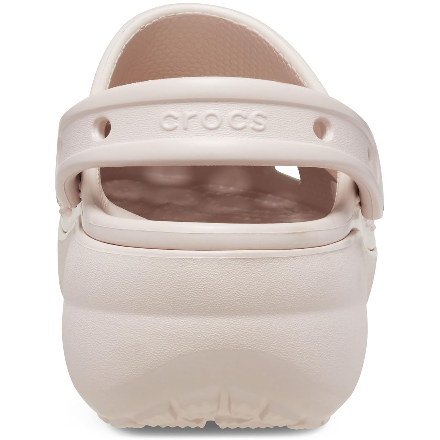 Crocs Women's Classic Platform Clog, White,