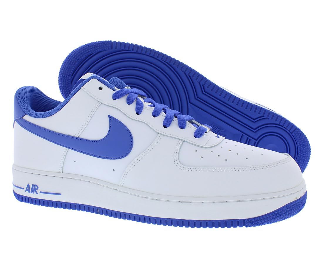 Nike Air Force 1 '07 Low Mens Basketball Shoes (Men's 10.5 Medium, White/White)