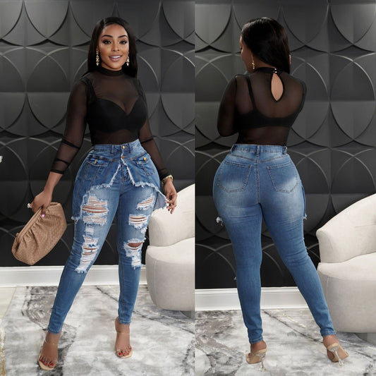 Women's Wear Denim Skinny Jeans