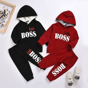 Boys Two-piece hooded sweater and pants