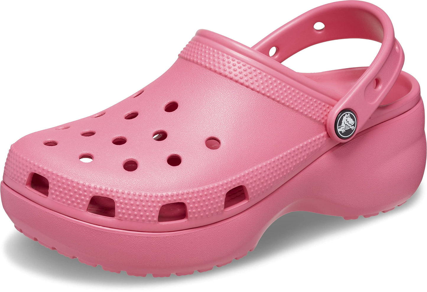Crocs Women's Classic Platform Clog, White,