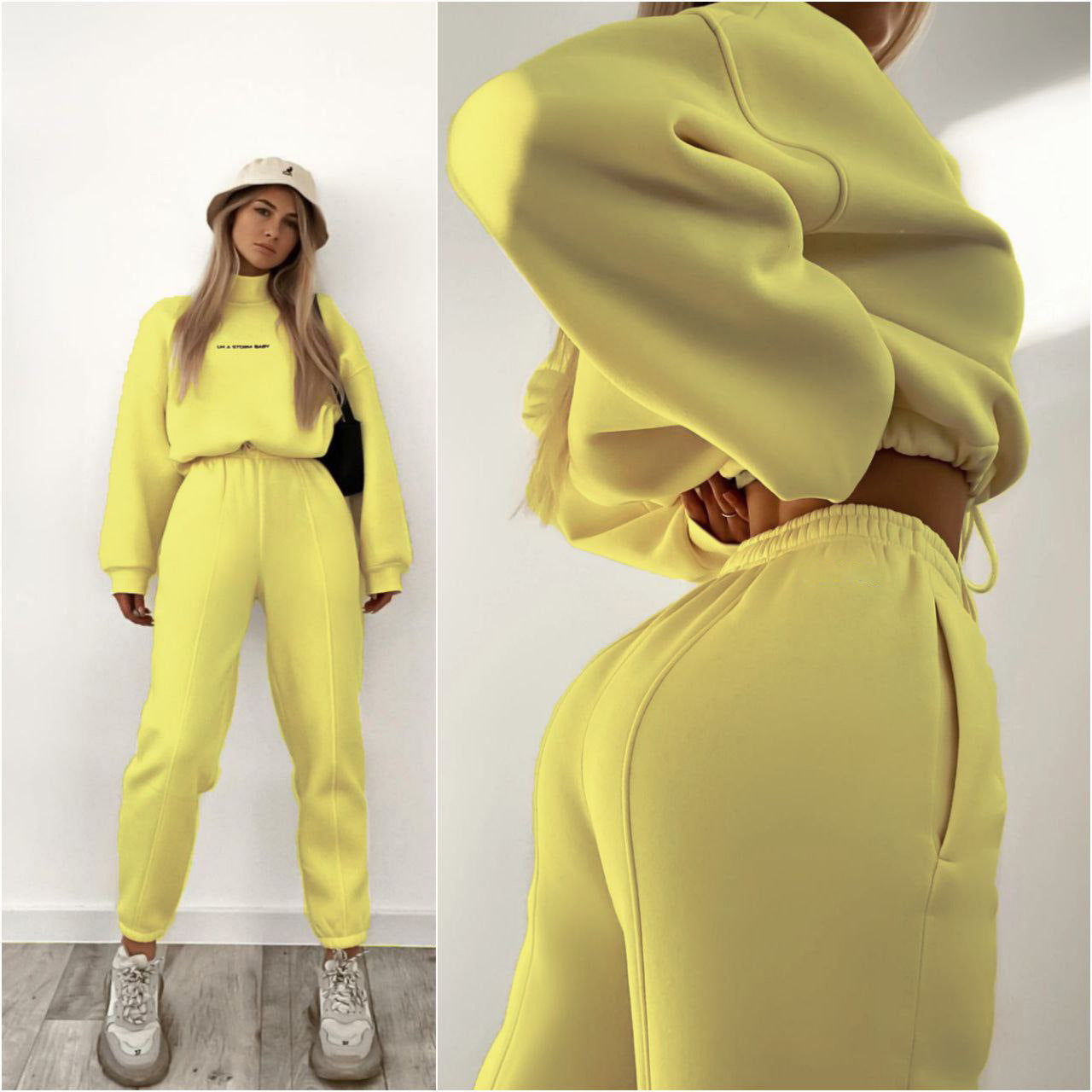 "STORM" Women's Sweater Suit Two-piece Set