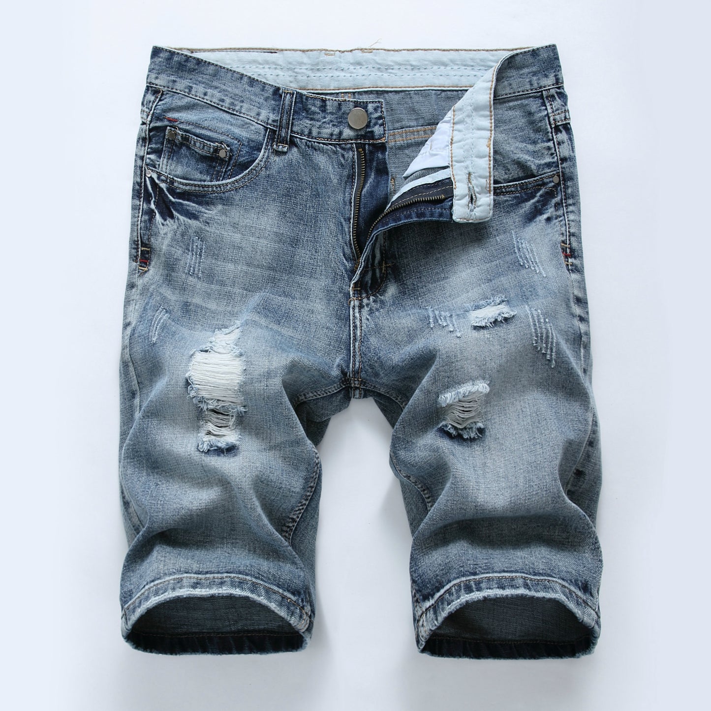 Simple cut Men's Casual Denim Shorts