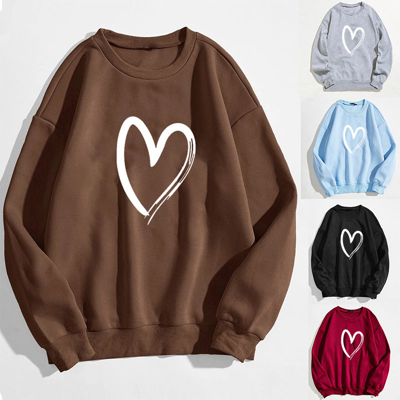 Heart Trendy Sweater For Women