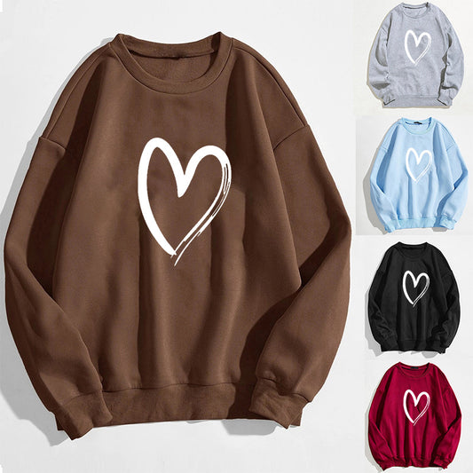 Heart Trendy Sweater For Women